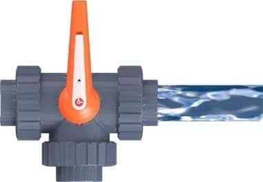 Thumbnail Robinet cu bilă 3 căi acționare electrică PTFE"L" D075 6