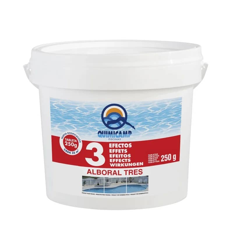 Clor multifunctii 3 efecte tablete QP 25 KG - undefined Premium Piscine Com Ro