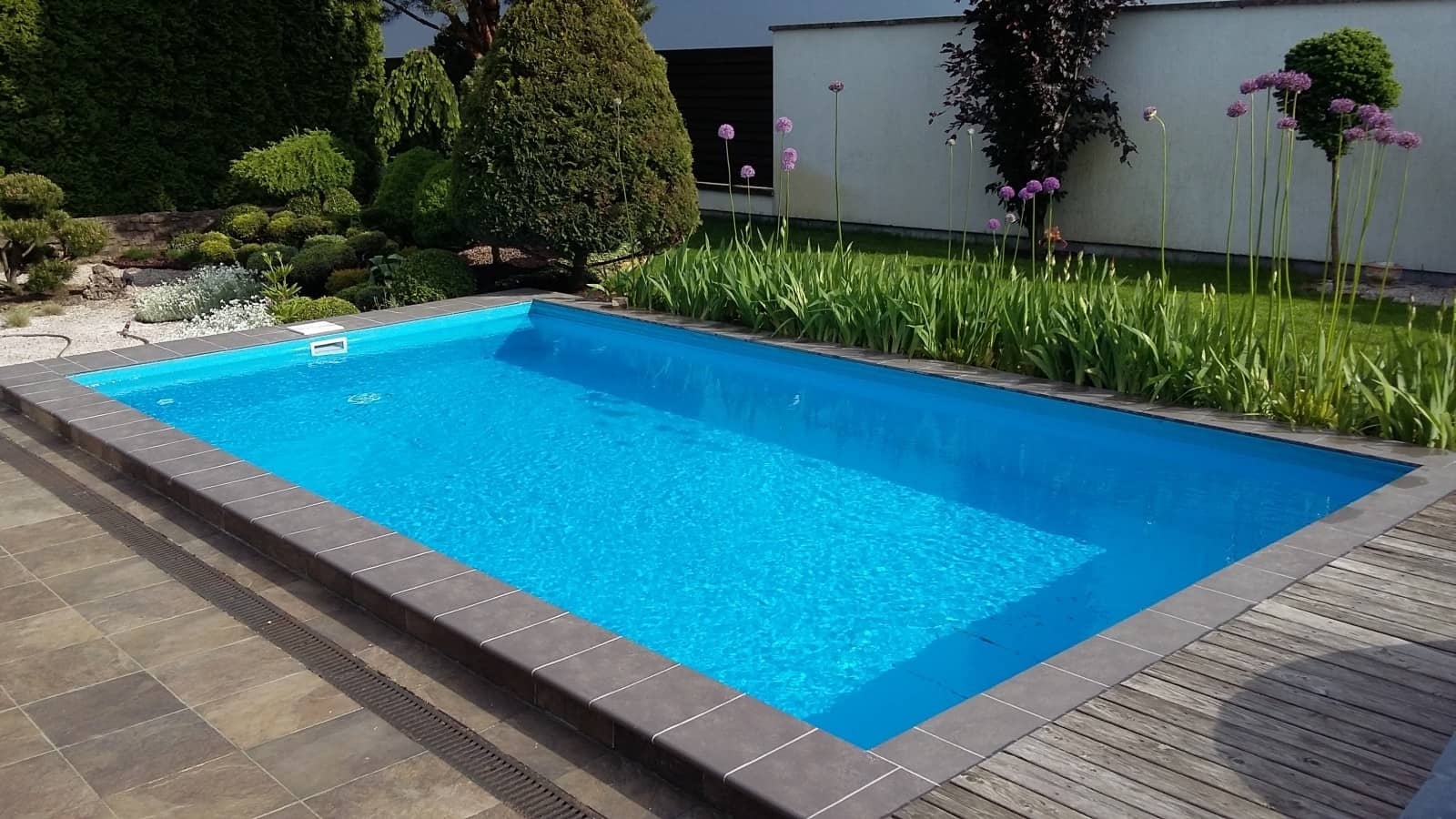Kit piscina blocuri polistiren 10x4x1,5m cu liner PVC armat - undefined Premium Piscine Com Ro