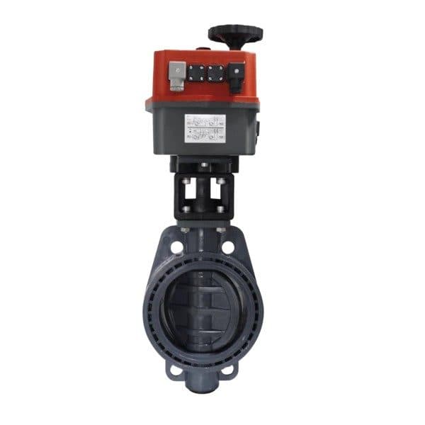 Robinet fluture acționare electrică D315 - Vedere Principală PiscinEcom