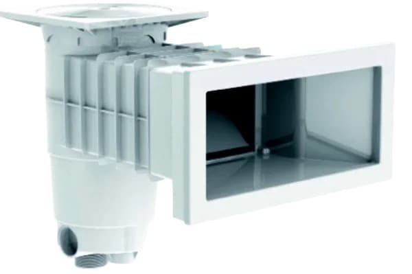 Skimmer Design A400 pentru Piscine cu Liner - Alb - Vedere Principală PiscinEcom