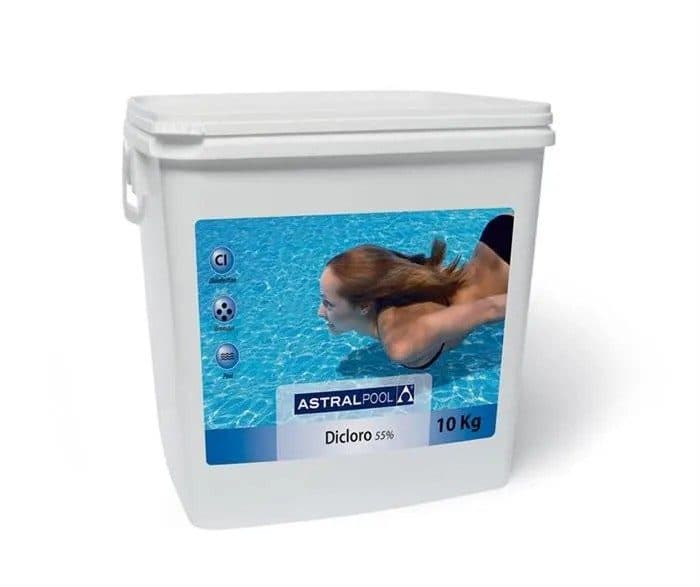 DICLOR ACID GRANULE 55% 50KG 11396 - Vedere Principală PiscinEcom