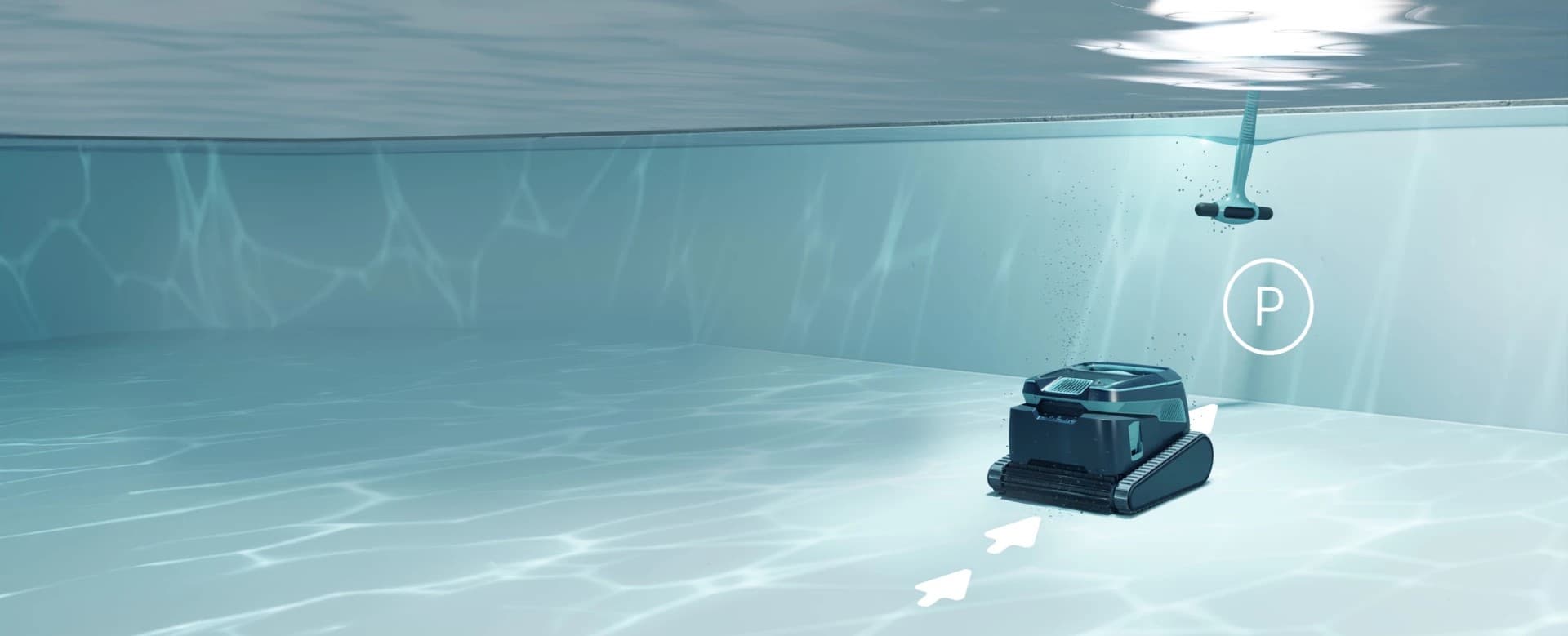 Robot de piscină Dolphin Liberty 600 EU Dark, fără cablu - Imagine Galerie 3 PiscinEcom