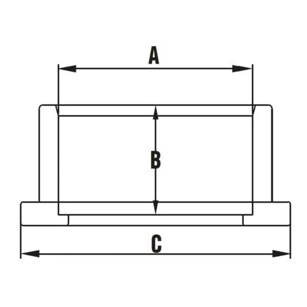 Adaptor flanșă D 225 - Adaptoare PVC Premium PiscinEcom