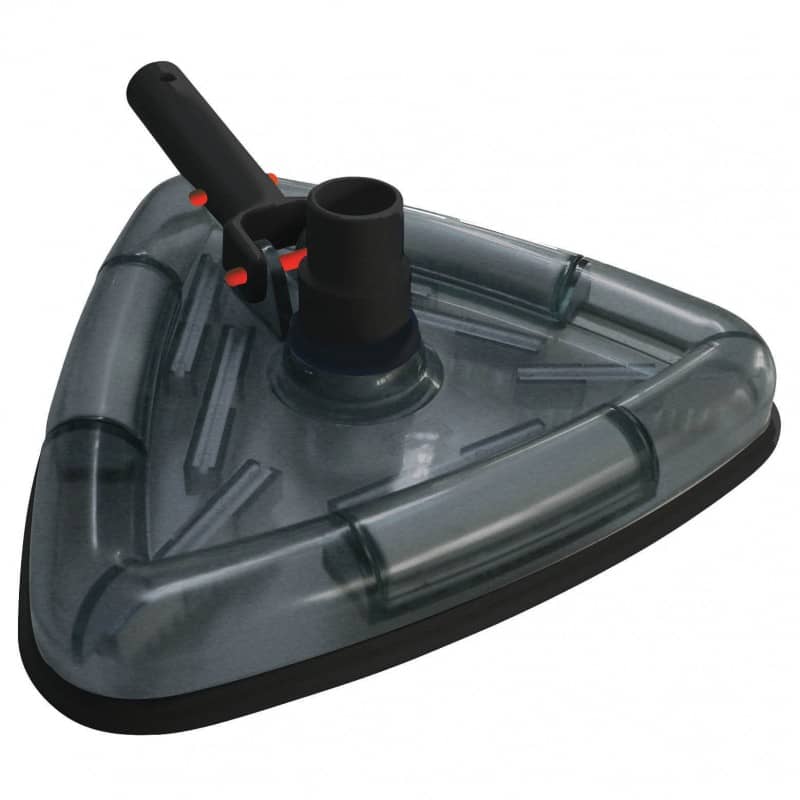 Cap aspirare piscina triunghiular transparent Premium - Aspirare piscina Premium PiscinEcom