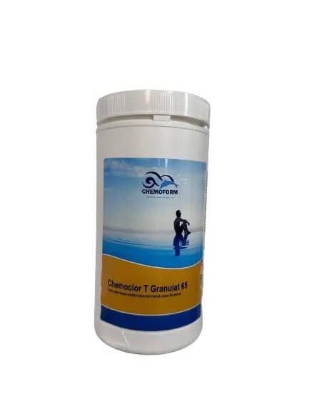Clor granulat pentru piscină Chemoform CHEMOCLOR T 1kg - Dezinfectanți cu Clor Premium PiscinEcom