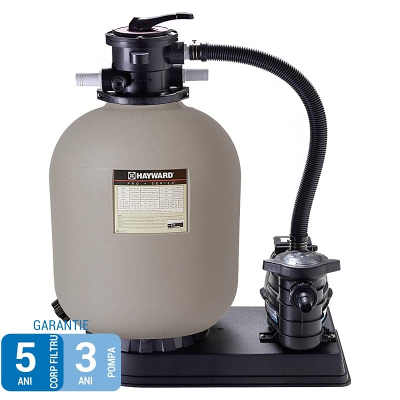Grup filtrare piscina Hayward compact - 8 mc/h - Kit Filtrare Piscina Premium PiscinEcom