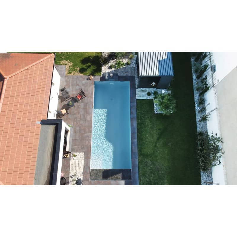 Liner piscina PVC 1.5 mm Medium Grey Feeling - SopremaPool Feeling Premium PiscinEcom