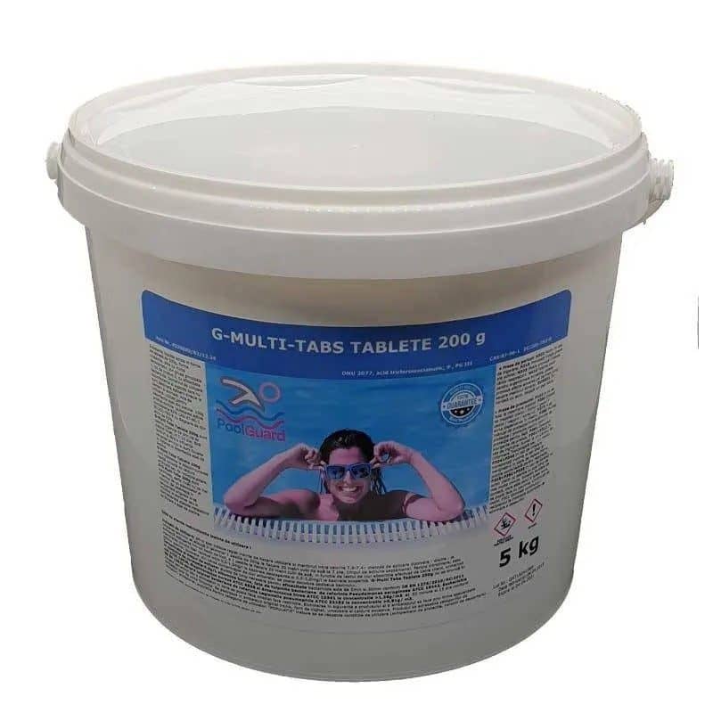 Multi-Tabs tablete pentru piscină Geho 200g 5kg - Produse Combinate de Tratare a Apei Premium PiscinEcom