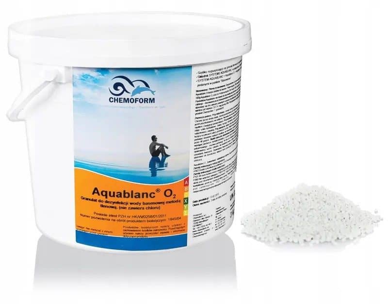 OXIGEN ACTIV AQUABLANC GRANULAT 3KG - Dezinfectanți fără Clor Premium PiscinEcom