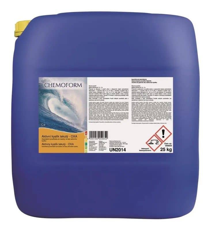 Oxigen activ lichid – OXA, 22 kg - Dezinfectanți fără Clor Premium PiscinEcom
