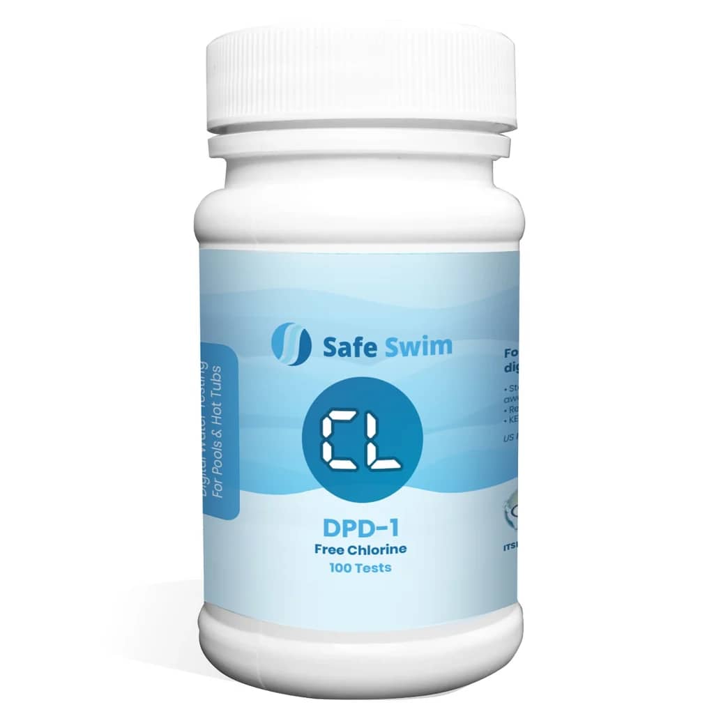 Reactiv Clor Liber DPD-1 Safe Swim - 100 benzi - Testare Apa Premium PiscinEcom