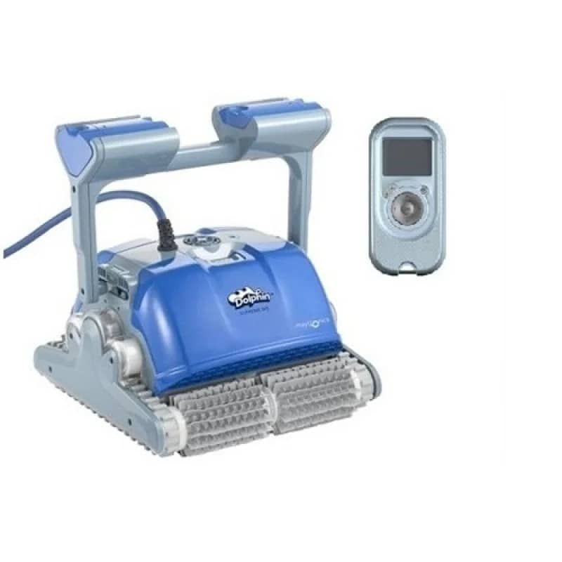 Robot curățare piscină Dolphin M500, Wi-Fi, telecomandă, podea/pereți/linie apă, cablu 18m, max 15m - Roboti Piscina Premium PiscinEcom