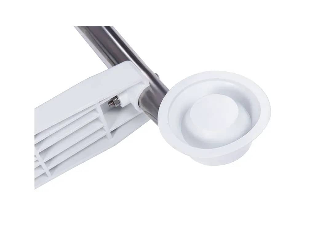 Scară de piscină STANDARD, 4 trepte, inox și plastic - pentru h > 1.30m - Scări și Balustrade Premium PiscinEcom